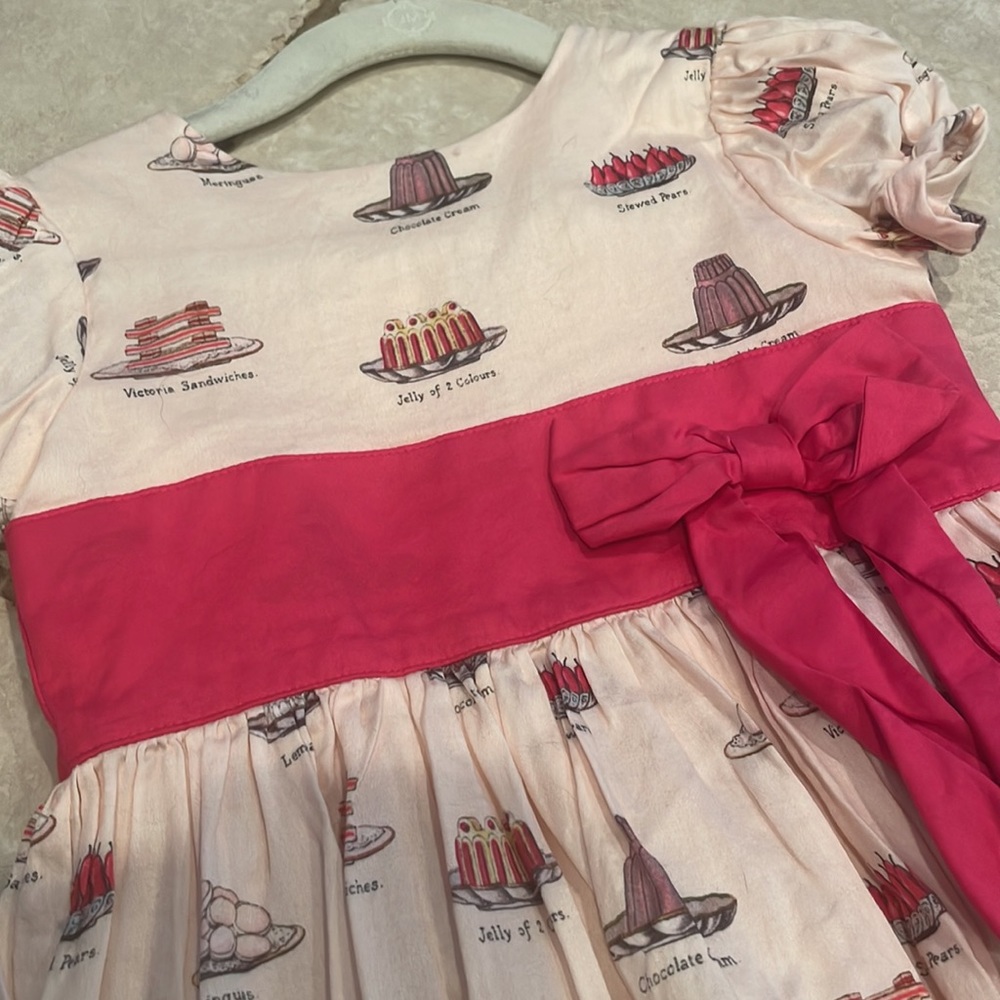 Rachel Riley Tea Party Dress - Size 3 - Picture 2 of 3